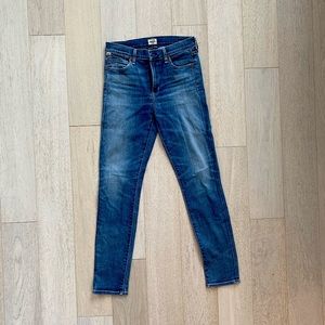 Citizen of humanity rocket high rise skinny, size 27